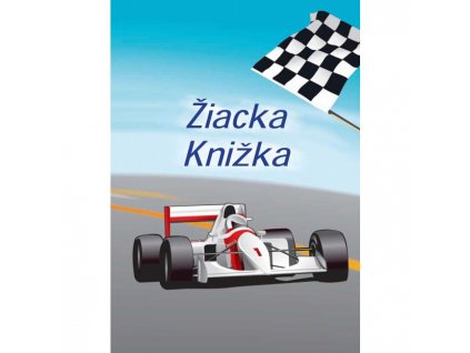 Žiacka knižka- motív Formula, 8 strán