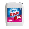 Krystal WC kyslý na nerez a keramiku, růžový 5l