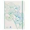 Zošit Herlitz my.book Flex Greenline Ginko A4 2x40 listov linajkový štvorčekový PP