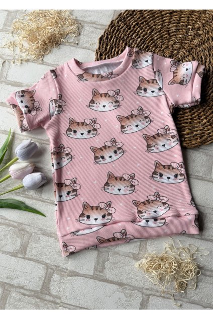 Tričko ,,Kočičky,, - krátký/dlouhý rukáv