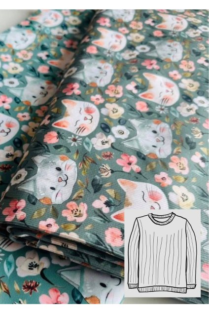 Tričko ,,Kočičky,, - krátký/dlouhý rukáv