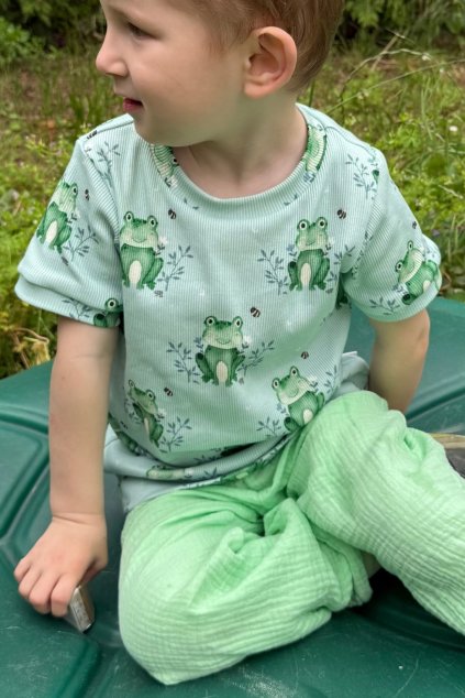 Tričko ,,Žabky,, - krátký/dlouhý rukáv
