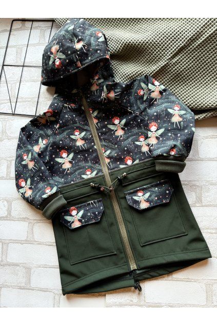 Softshellový kabátek s fleecem ,,Víly,,