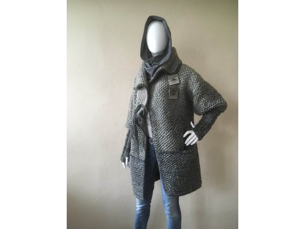 Kabát dámský pletený Comfort