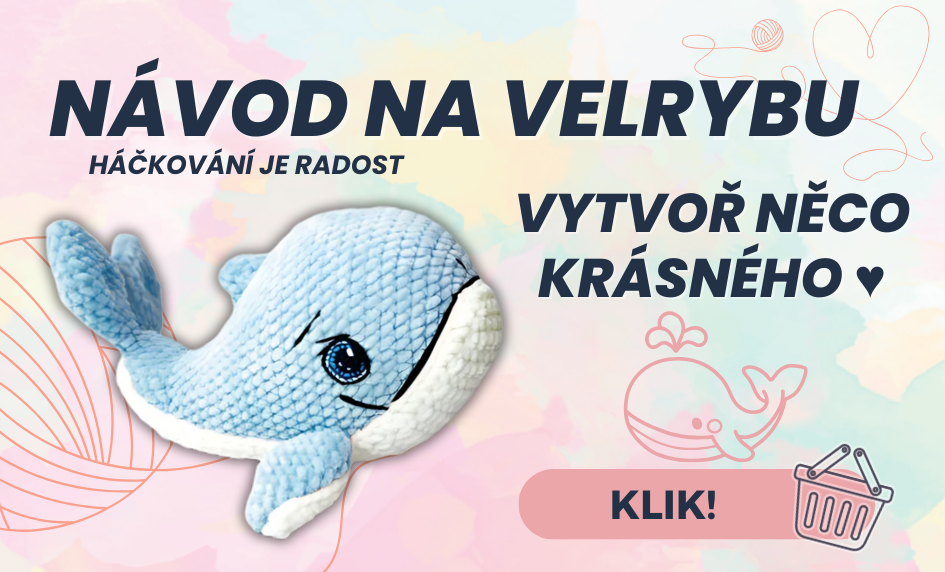 Amigurumi velryba