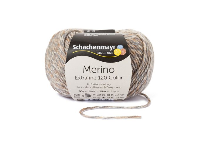 Příze Merino Extrafine Color 120