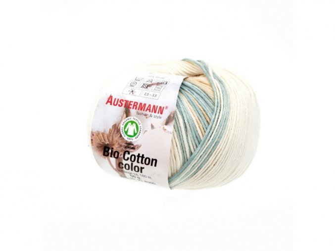 6194 1 bio cotton color 100 organicka bavlna rucne pletaci prize