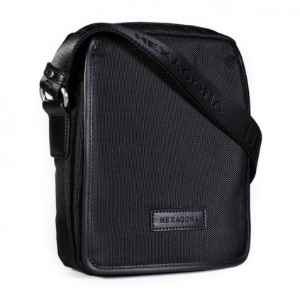 Pánská taška crossbody Hexagona D72283 černá