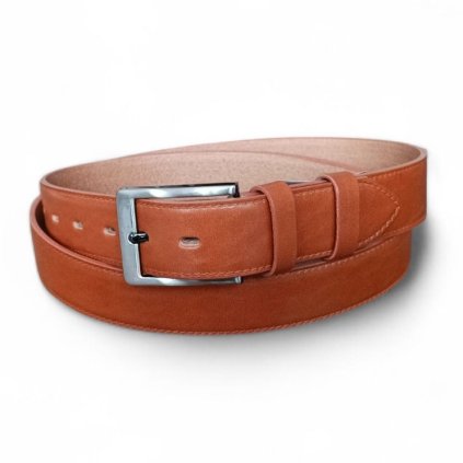 Pánský kožený opasek Penny Belts Hugo světle hnědý