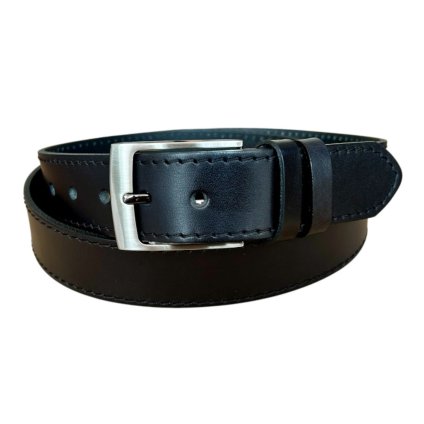 Pánský kožený opasek Penny Belts Jonas černý