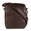 Kožená taška přes rameno SendiDesign CT-52005 hnědá