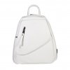 Moderní dámský batoh Hexagona Framboise - bílý