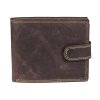 Kožená RFID Secure peněženka N992L-CHM hnědá
