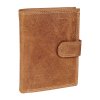 Kožená RFID Secure peněženka N4L-CHM koňak