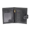 Kožená RFID Secure peněženka N4L-CHM černá