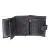 Kožená RFID Secure peněženka N4L-CHM černá