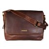 Kožená pánská taška SendiDesign SD-001 hnědá