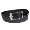 Pánský kožený opasek Penny Belts Christophe černý