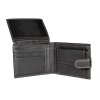 Pánská kožená peněženka D-01L černá