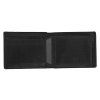 Prvotřídní pánská kožená peněženka Mustang Grosseto černá