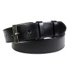 Pánský kožený opasek Penny Belts Claudio černý