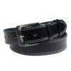 Pánský kožený opasek Penny Belts Lorenzo černý