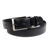 Pánský kožený opasek Penny Belts Alessandro černý