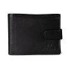 Kožená peněženka Paul Rossi N992L-GTN černá