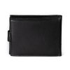 Kožená peněženka Paul Rossi N992L-GTN černá