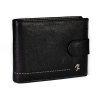 Kožená peněženka Rovicky N992L-CMC černá