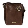Kožená taška přes rameno SendiDesign SD-52005 hnědá