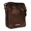 Kožená taška přes rameno SendiDesign SD-52005 hnědá