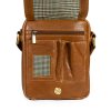 Kožená taška přes rameno SendiDesign Elegant cognac