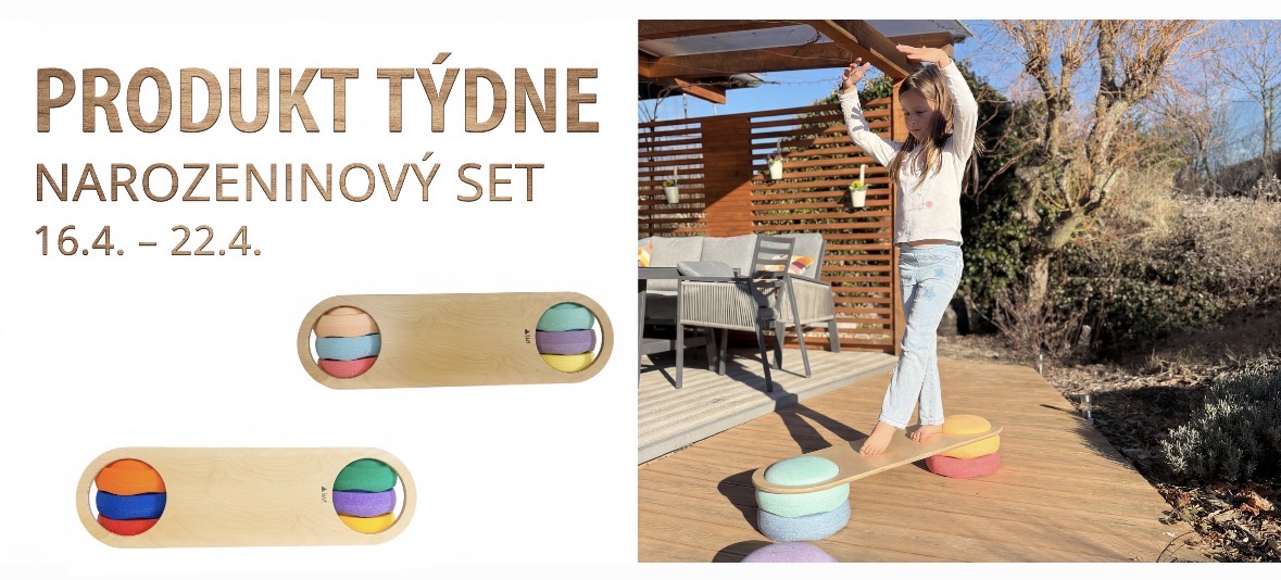 Narozeninovy set 6 kamenu Stapelstein a balancni mostek Balance Play je nasim dalsim produktem tydne