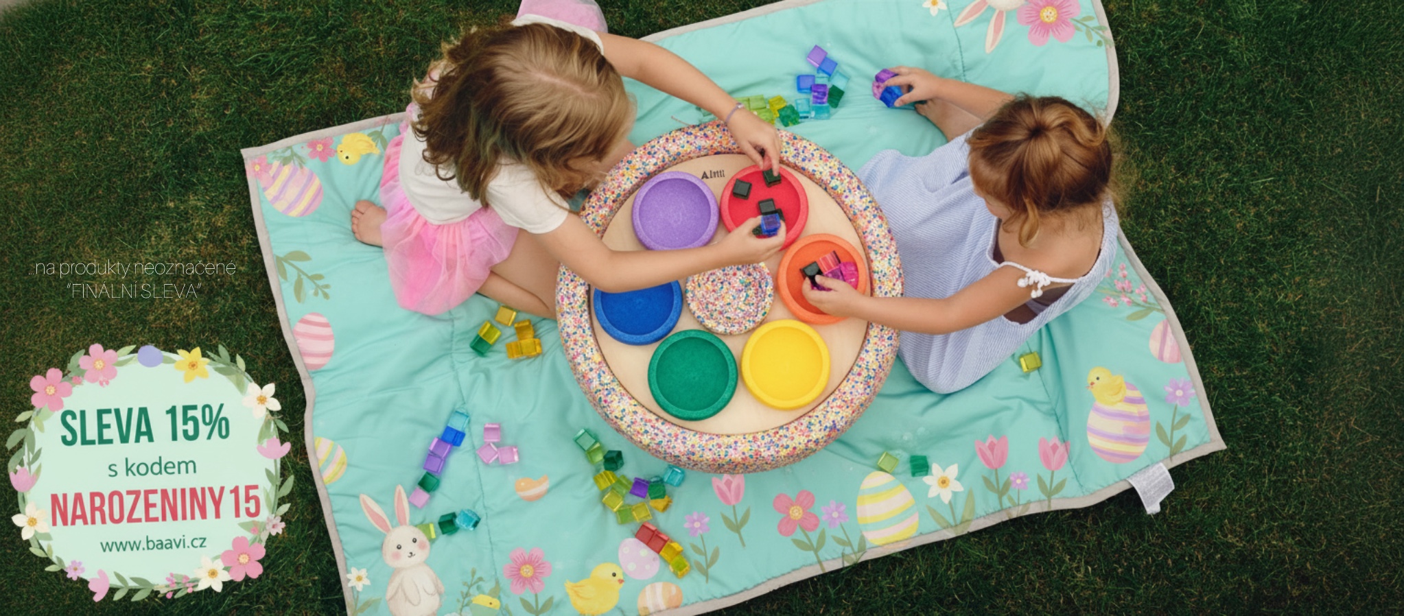 Velikonoce a narozeninova sleva 15% na BaaVi s kodem NAROZENINY15