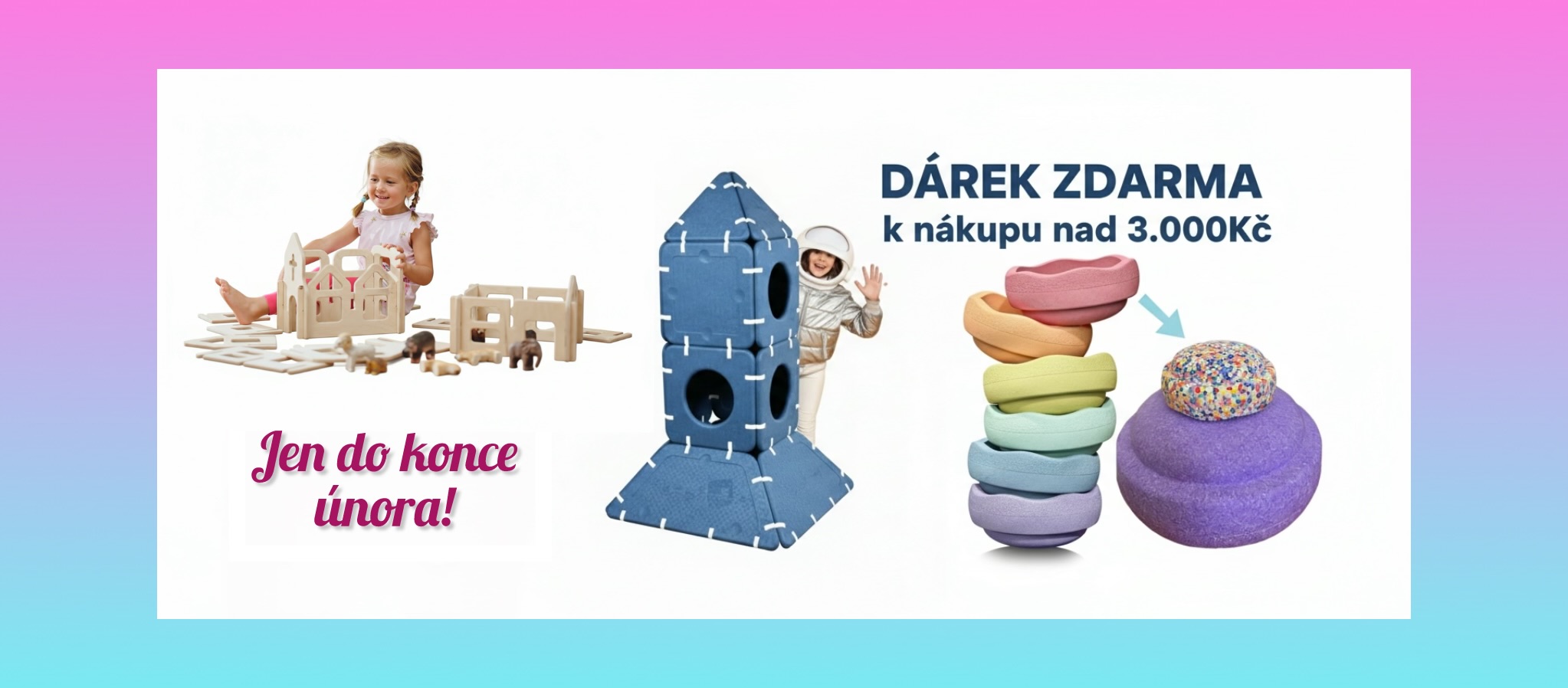 Jen do konce února vám dáme k objednávce nad 3000kč dárek zdarma