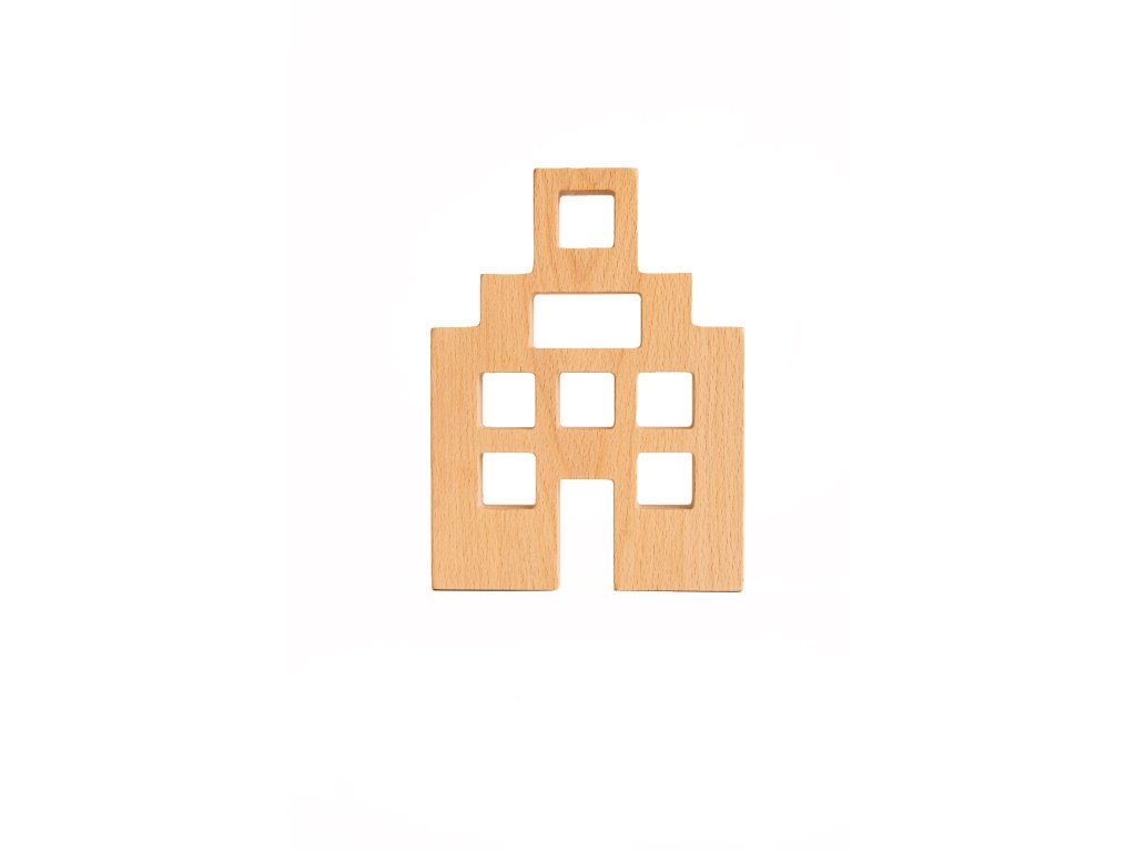 Wooden nesting houses type 2