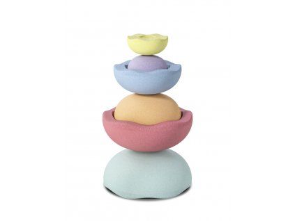 Stapelstein Inside Rainbow pastel 6 pcs