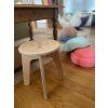 Wooden children's stool