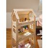 Wooden dollhouse 3+1