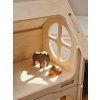 Wooden dollhouse 3+1
