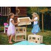 Wooden dollhouse 3+1