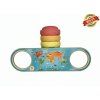 Wooden bridge Balance Play with CONTINENTS decal