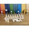Montessori wooden figures
