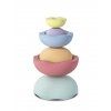 Stapelstein Inside Rainbow pastel 6 pcs