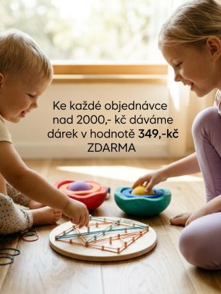 Tak si to pojďme říct: “PROČ jsme jako DÁREK ZDARMA vybrali právě geoboard?” 🎁 Protože jsme chtěli, aby tento dárek k...