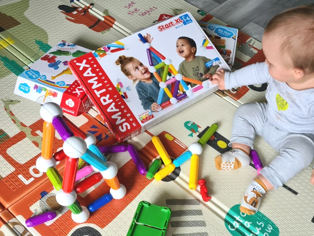 Recenzia: Magnetické stavebnice SmartMax pre deti už od jedného roka