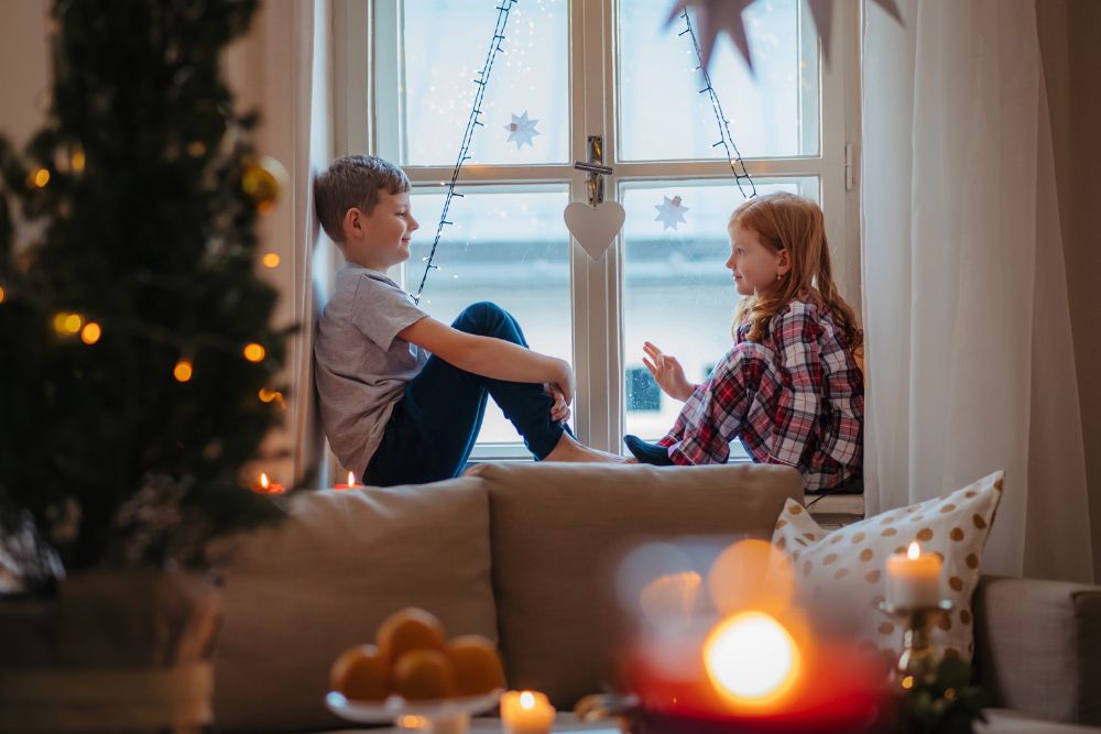 Deti a zimné večery