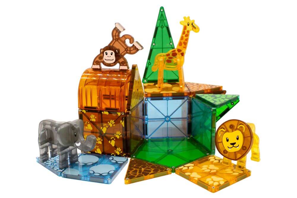 Magna tiles safari