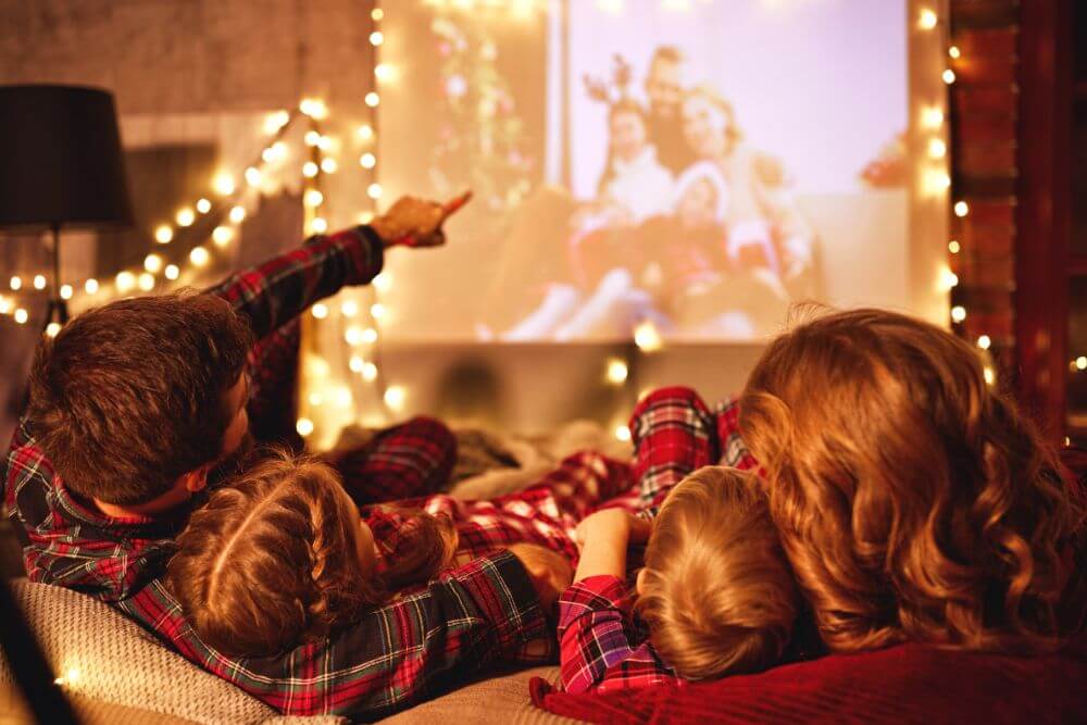 Vianočné kino s deťmi